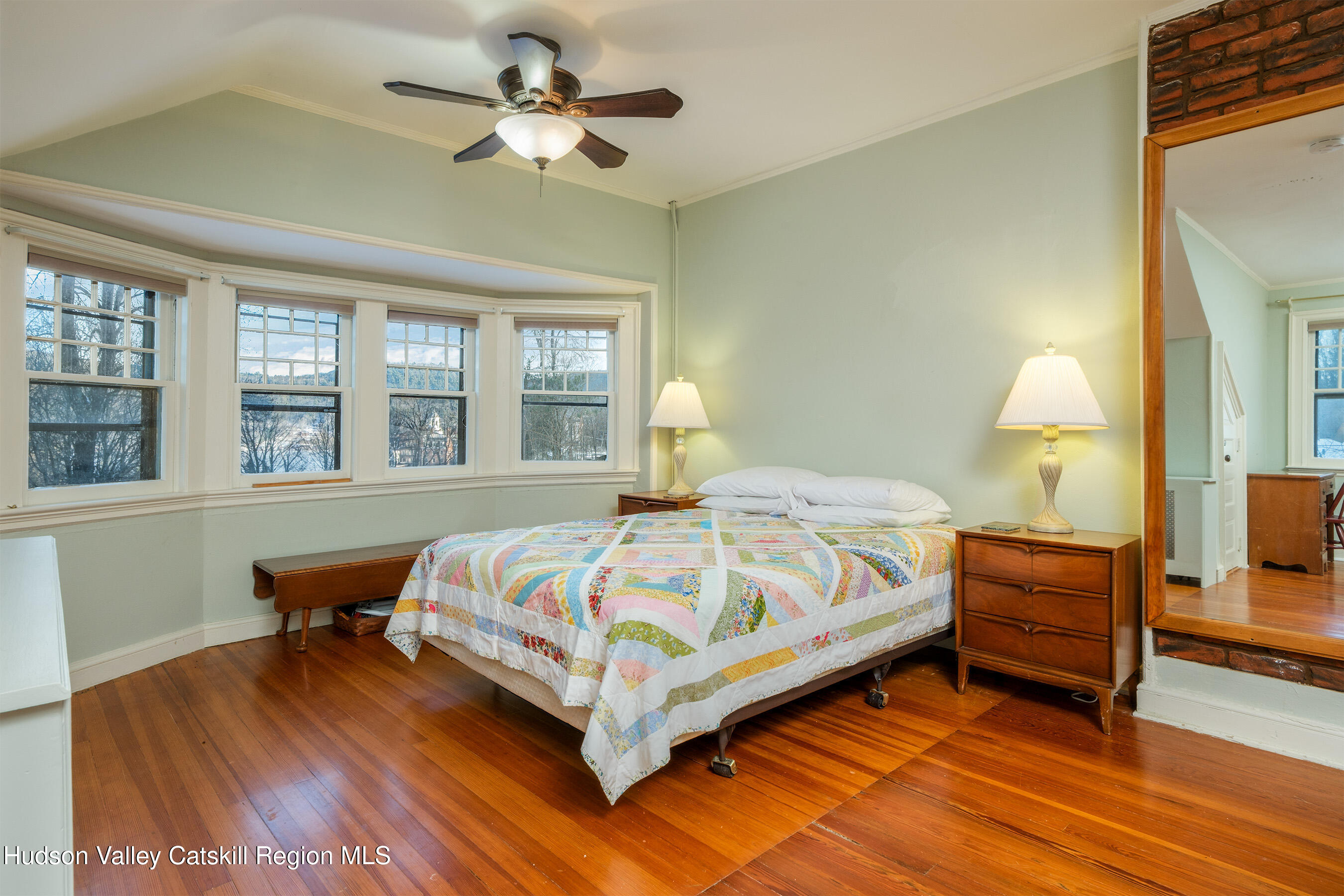 6 Westridge Road Cooperstown, NY 13326 - Photo 63 of 109 a bedroom with a bed and wooden floor