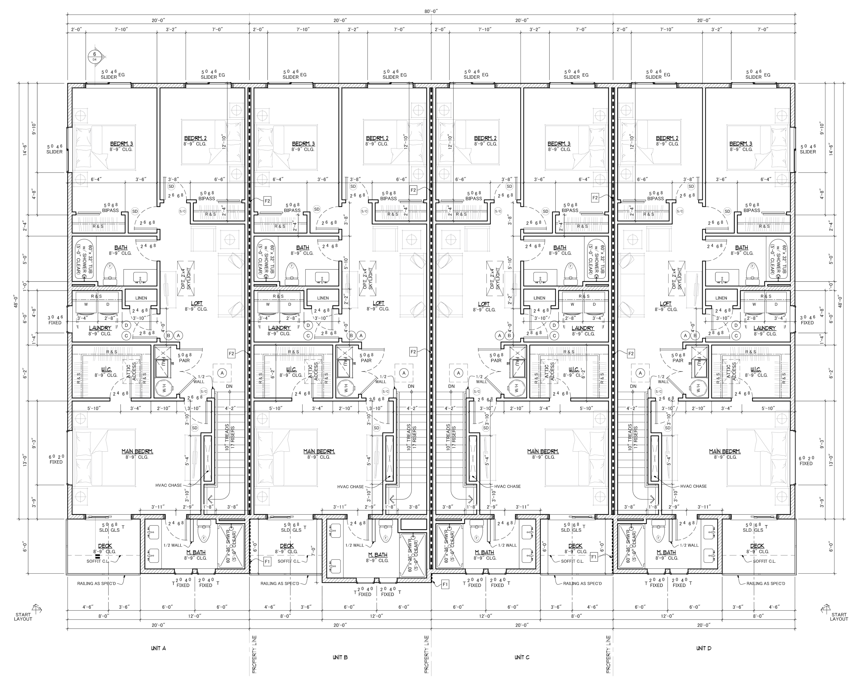 4080 Southwest 39th Street, Unit LOT 30 Redmond, OR 97756 - Photo 32 of 38 Level 2, all four townhomes