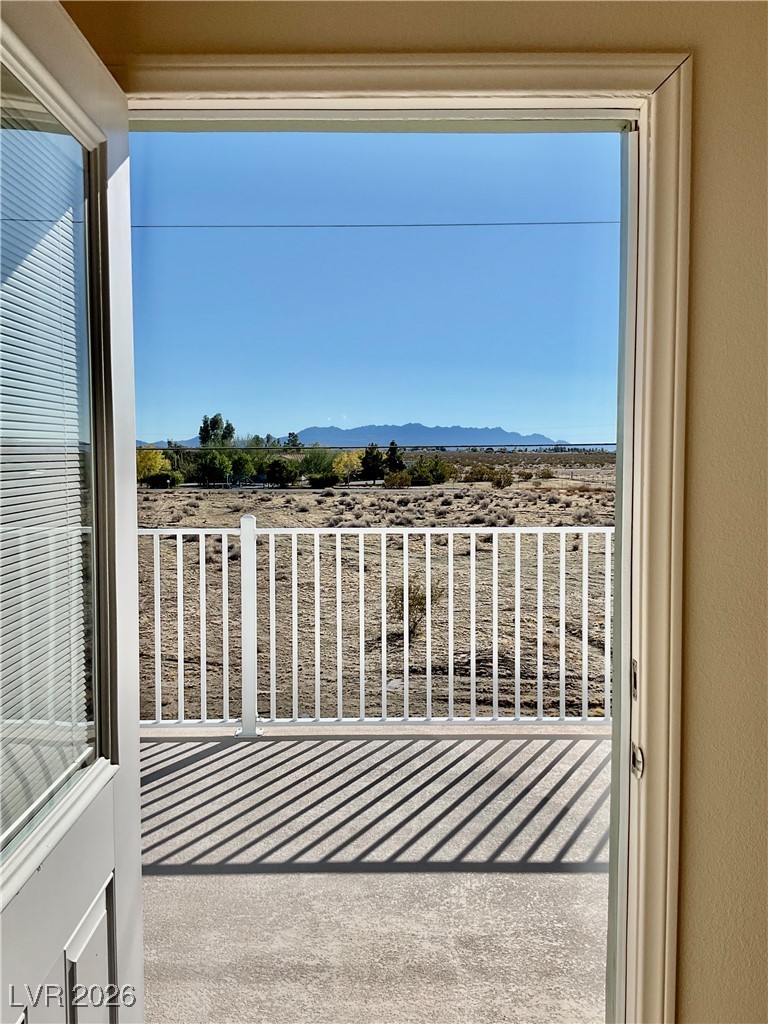5261 East Kellogg Road Pahrump, NV 89061 - Photo 18 of 28 Rear balcony off the Owner's suite