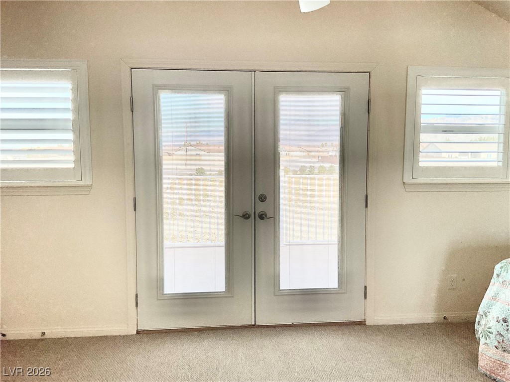 5261 East Kellogg Road Pahrump, NV 89061 - Photo 27 of 28 Access from the Owner's suite to the front balcony