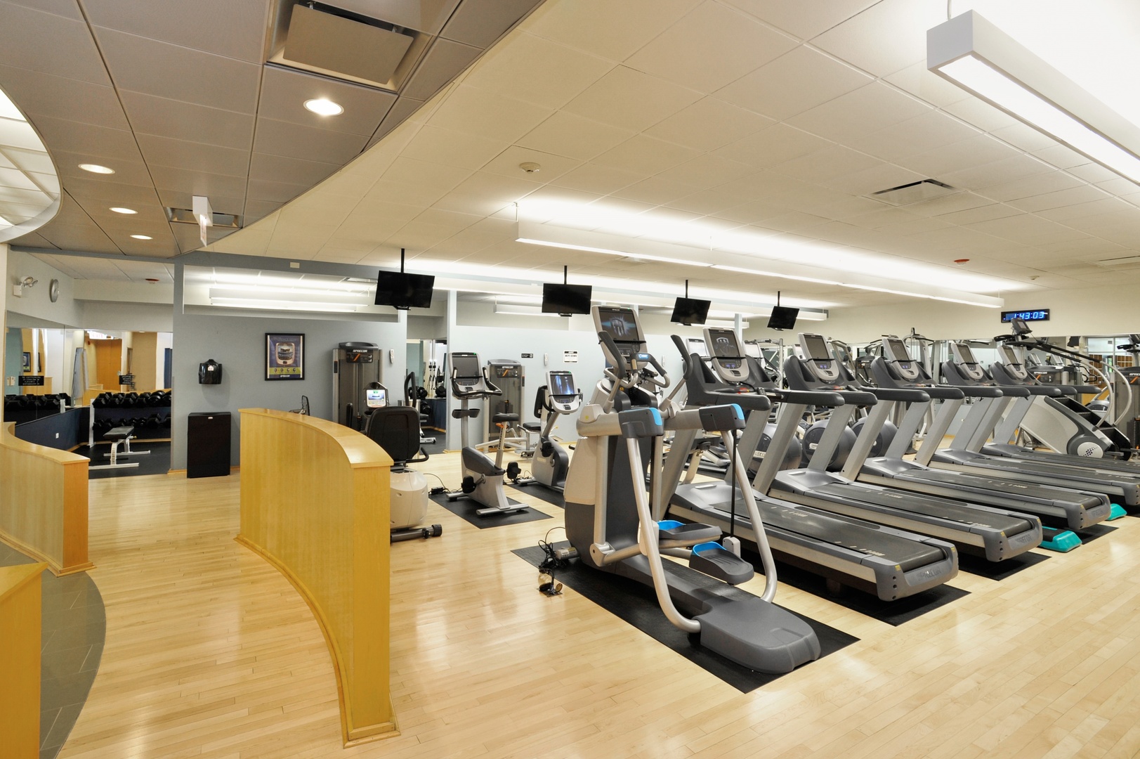 505 North Lake Shore Drive, Unit 1518 Chicago, IL 60611 - Photo 16 of 28 a view of a room with gym equipment