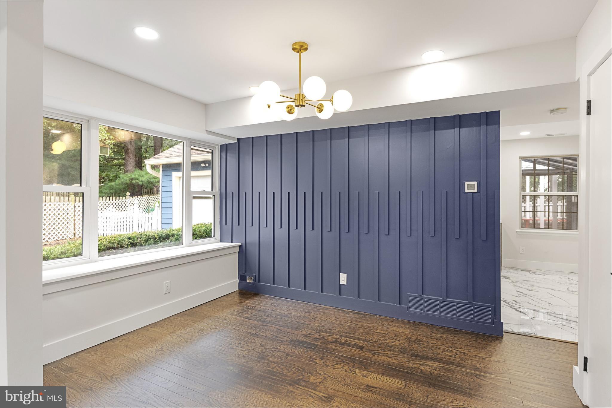 13 Hunter Court Atco, NJ 08004 - Photo 9 of 36 Exciting dining room with millwork painted blue