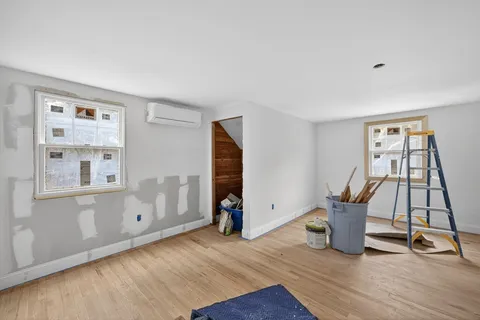 a view of outdoor space with deck and yard
