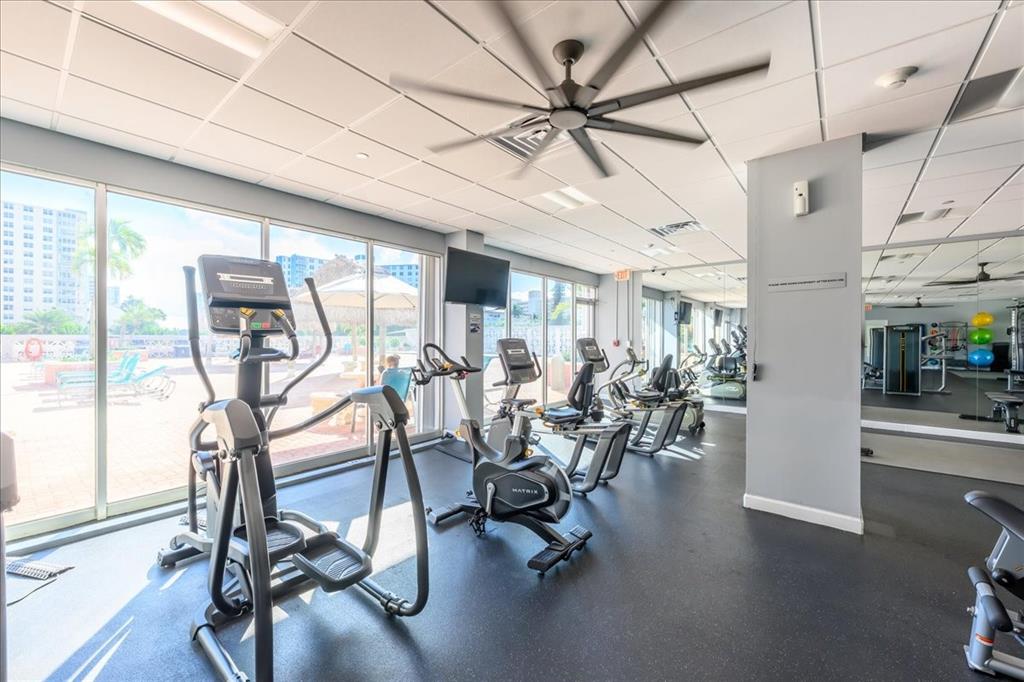 405 North Ocean Boulevard, Unit 611 Pompano Beach, FL 33062 - Photo 15 of 39 a view of a livingroom with furniture and a window