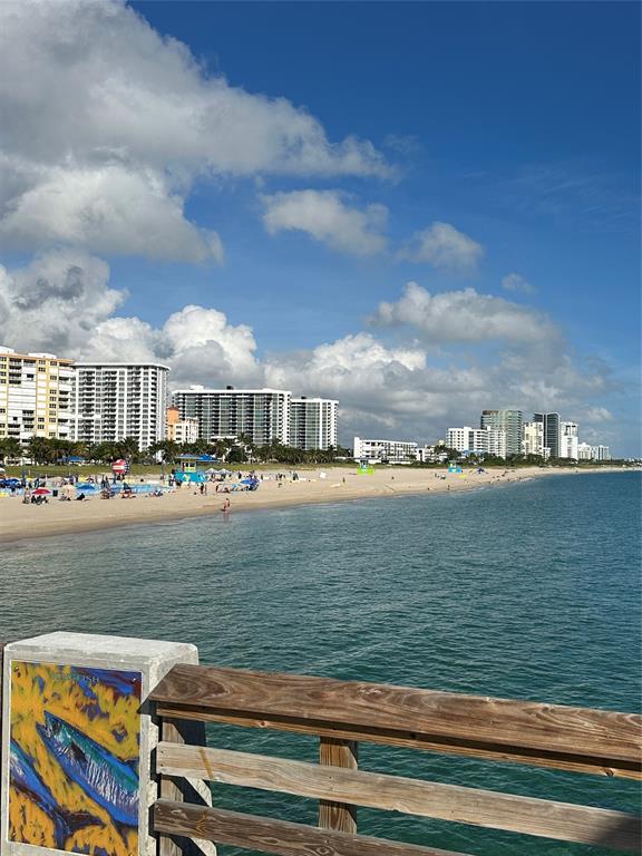 405 North Ocean Boulevard, Unit 611 Pompano Beach, FL 33062 - Photo 36 of 39 a view of a lake from a balcony
