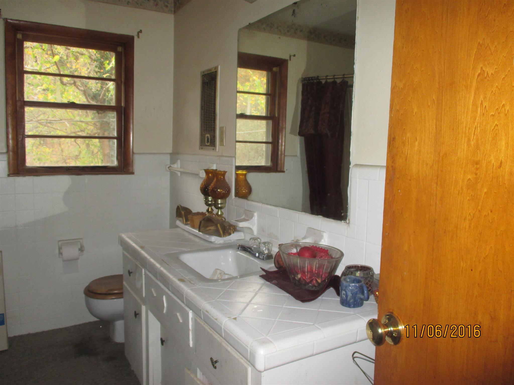 2409 Shores Road Goodspring, TN 38460 - Photo 10 of 21 a bathroom with a sink toilet and window