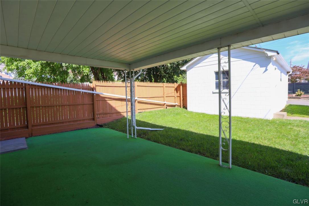 12 B Street Pen Argyl, PA 18072 - Photo 24 of 50 a view of a porch with a big yard