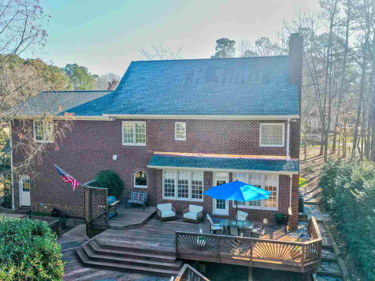 6116 Hampton Ridge Road Raleigh, NC 27603 - Photo 23 of 30 Three level deck