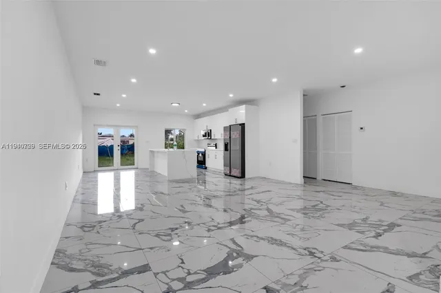 a view of empty room