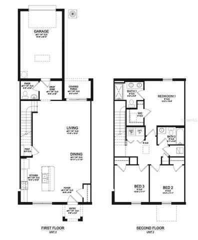 a view of a lake with a yard