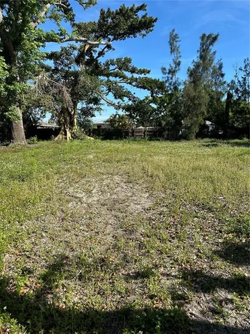 a view of yard with green space