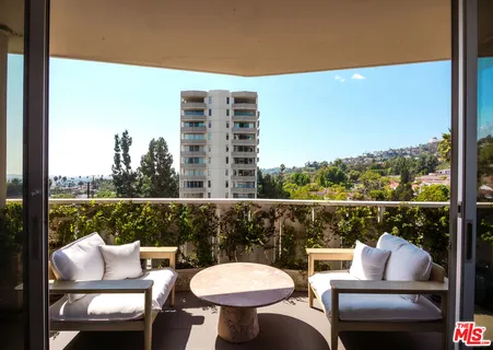 a outdoor view with a couch