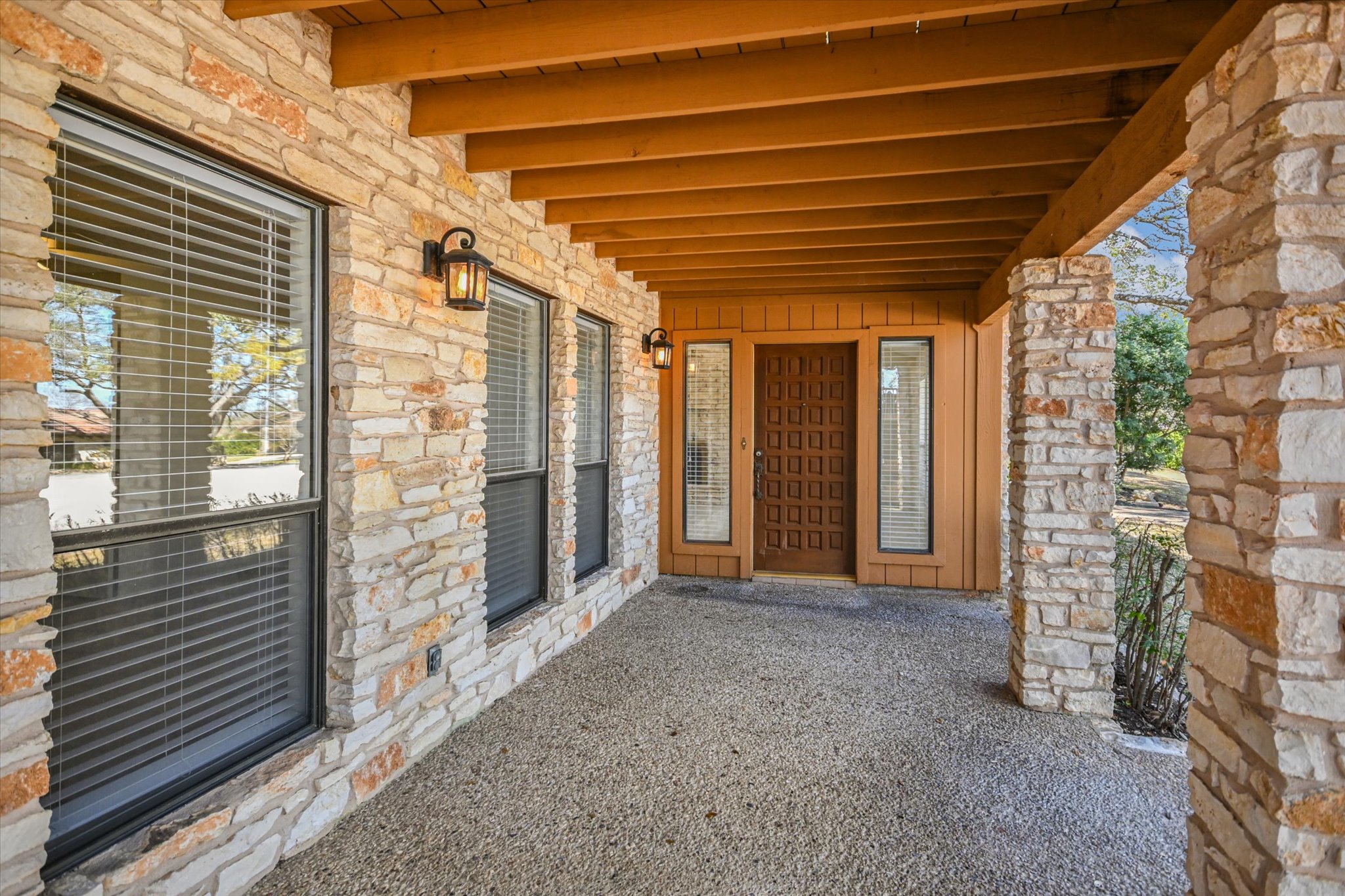 105 Crescent Bluff Austin, TX 78734 - Photo 3 of 28 a view of entryway with wooden floor