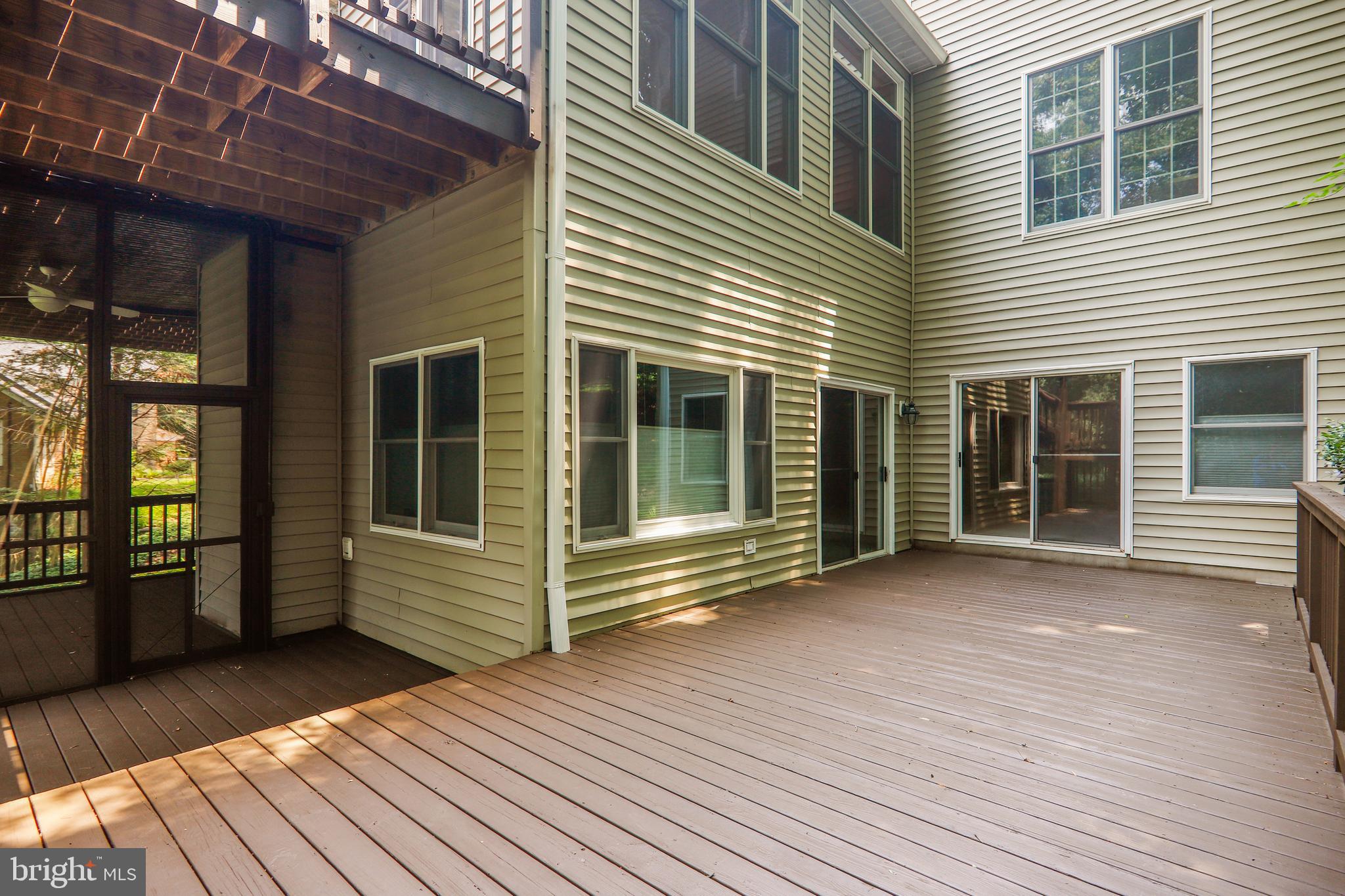 8700 Overlook Road McLean, VA 22102 - Photo 42 of 49 Lower Deck to Screen Porch