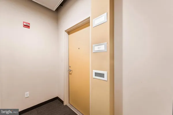 a view of front door