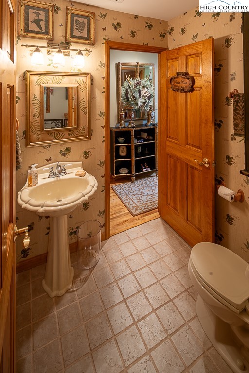 127 Apple Tree Boone, NC 28607 - Photo 32 of 50 a bathroom with a sink toilet and shower