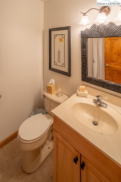 127 Apple Tree Boone, NC 28607 - Photo 40 of 50 a bathroom with a sink and a toilet