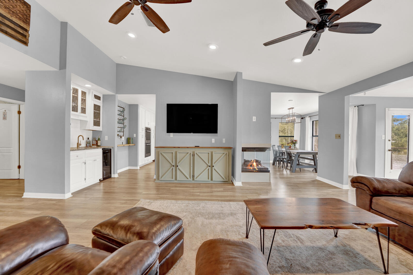 340 Ruckel Drive Niceville, FL 32578 - Photo 10 of 66 a living room with furniture and a flat screen tv