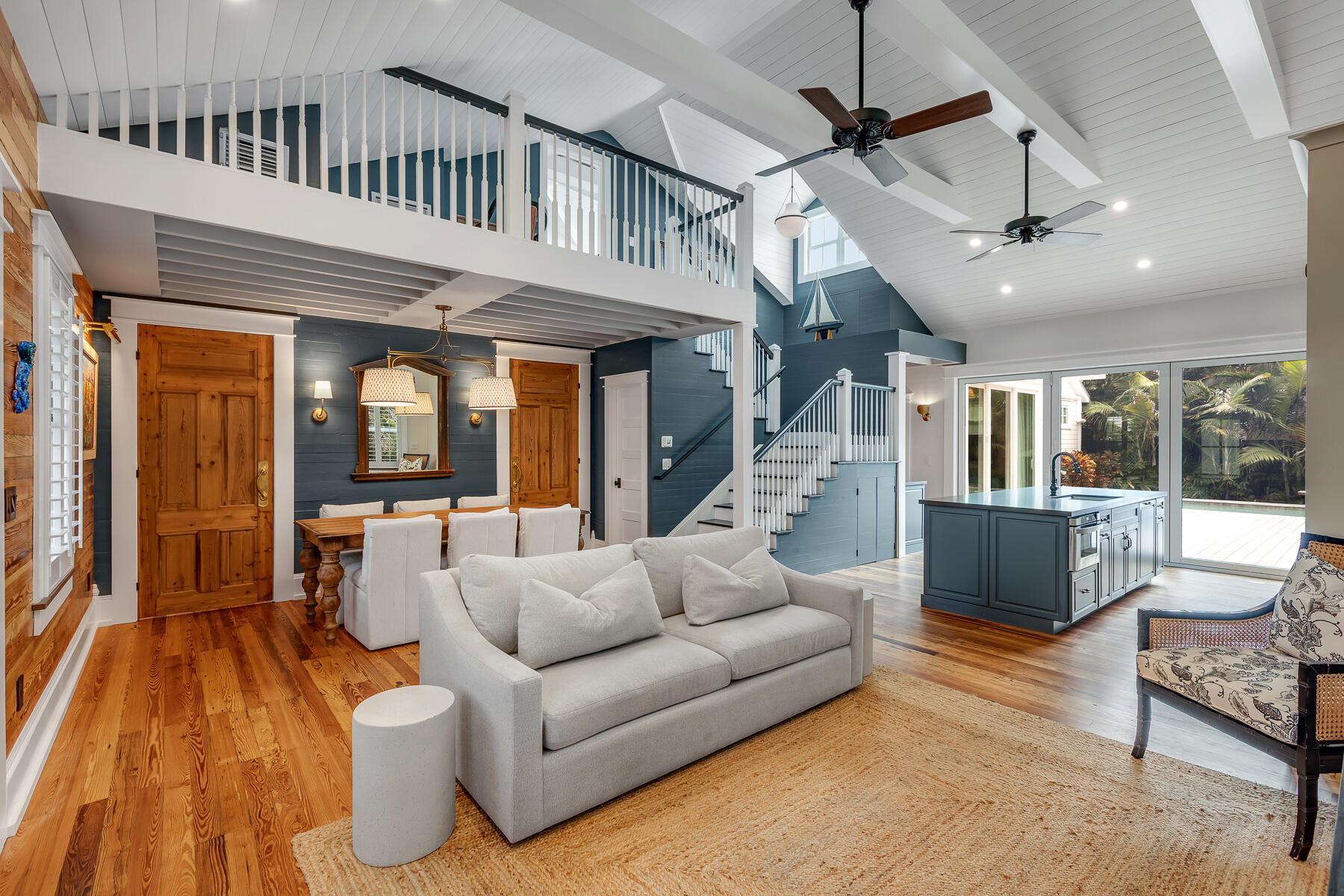 1230 South Street Key West, FL 33040 - Photo 20 of 60 a living room with furniture and wooden floor