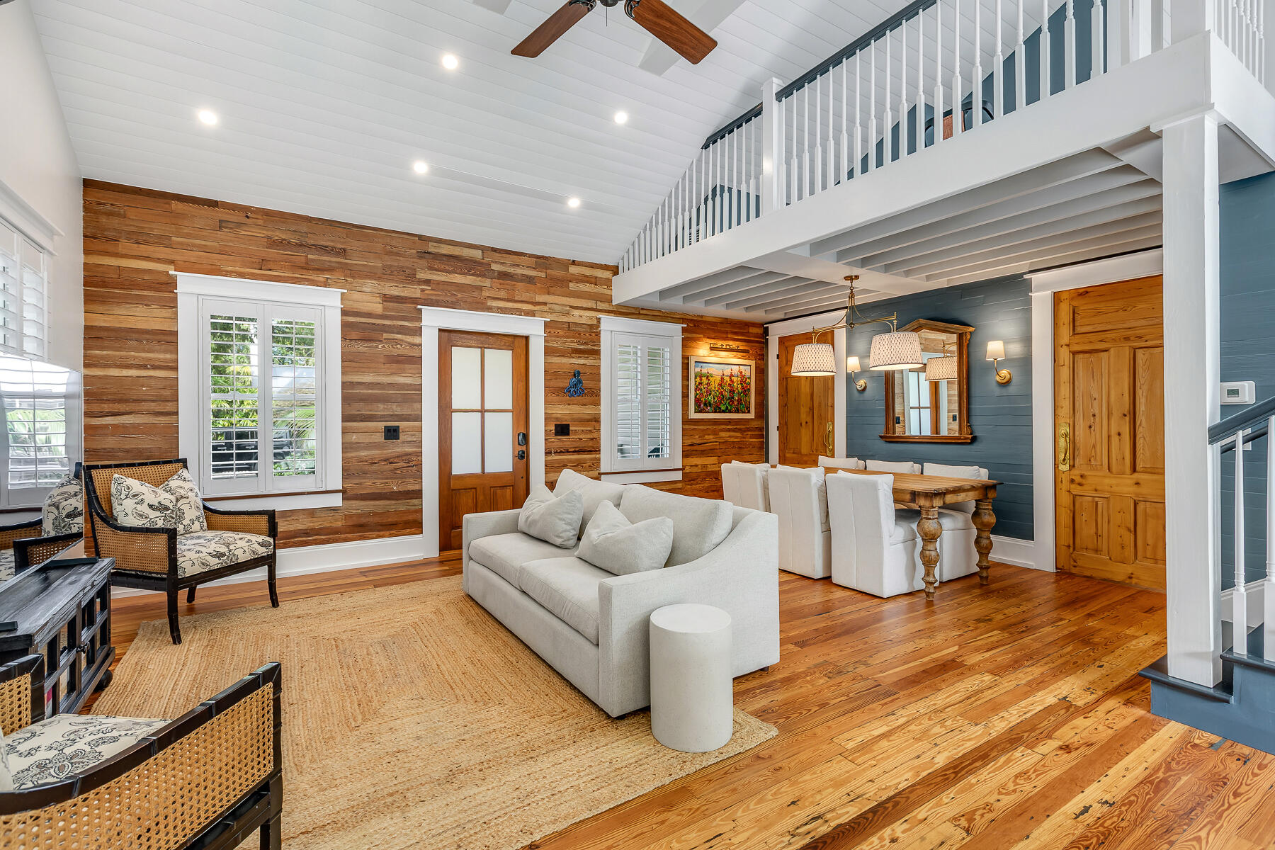 1230 South Street Key West, FL 33040 - Photo 22 of 60 a living room with furniture and a large window