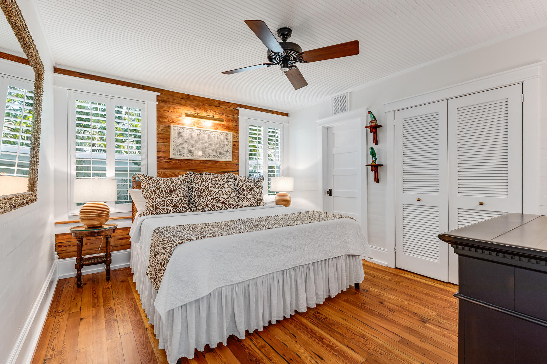 1230 South Street Key West, FL 33040 - Photo 39 of 60 a bedroom with a bed and a window