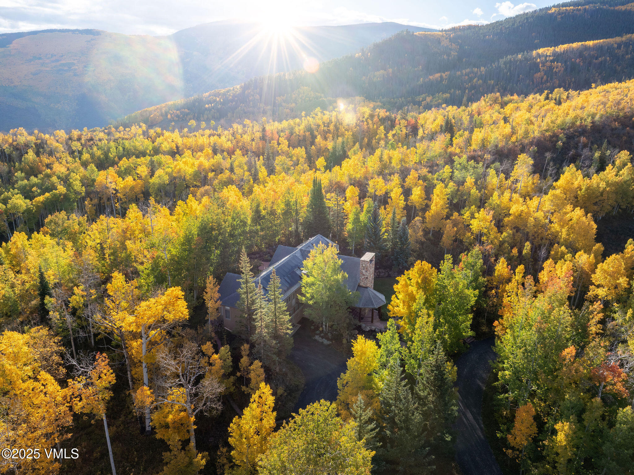 40 Holy Cross Drive Edwards, CO 81632 - Photo 4 of 26 2509_40_holy_cross_aerial_fall_a