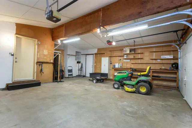 a view of room with gym equipment