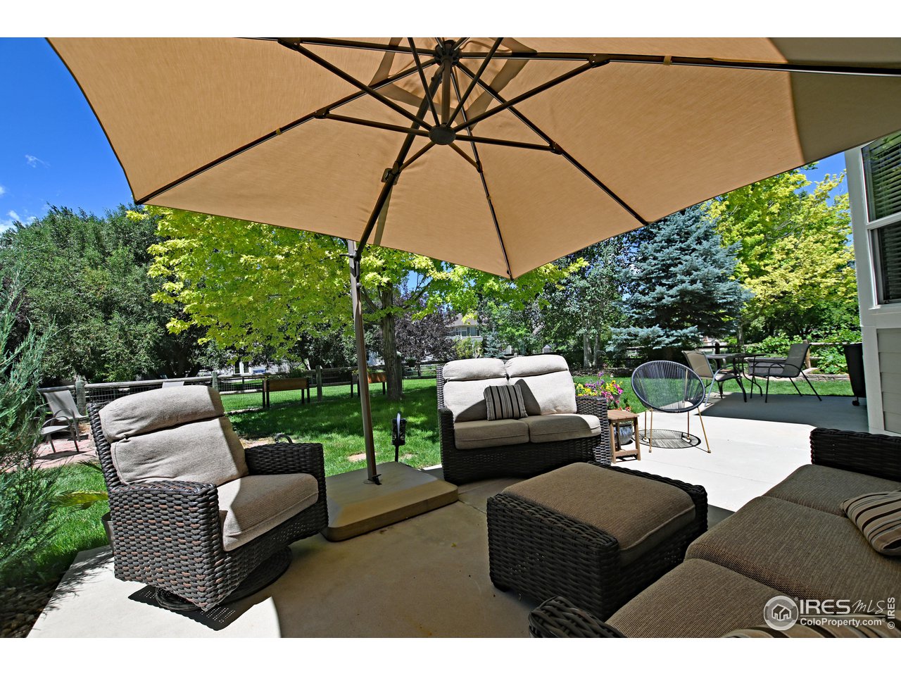 8113 Northstar Drive Windsor, CO 80528 - Photo 36 of 40 a outdoor view with a sitting space