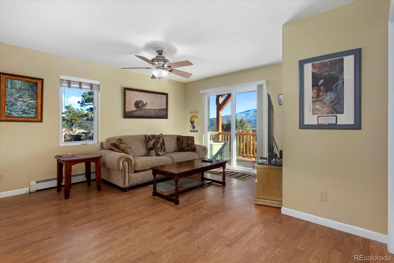 402 Trailridge Road Coaldale, CO 81222 - Photo 29 of 50 a living room with furniture and a window