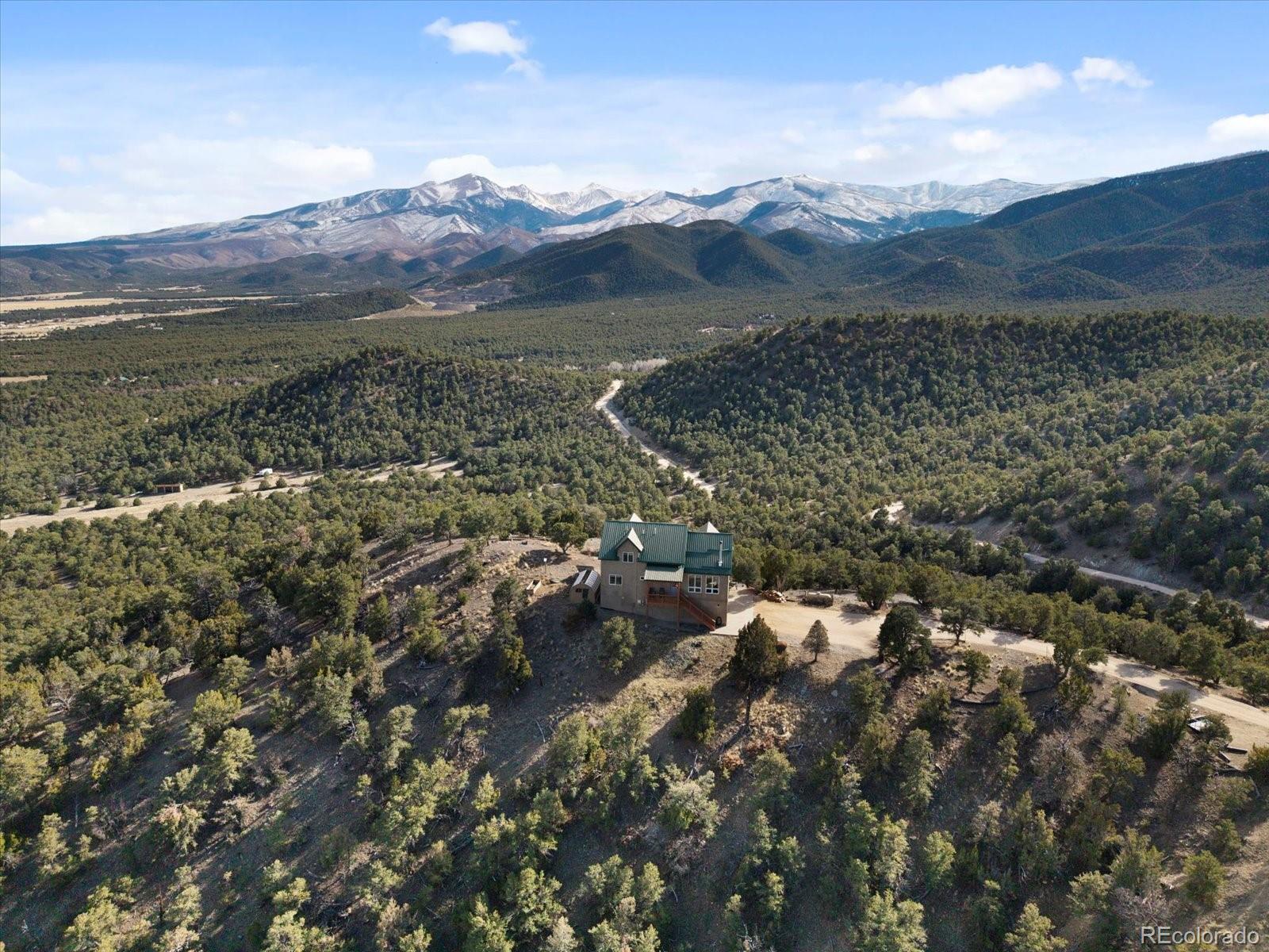 402 Trailridge Road Coaldale, CO 81222 - Photo 39 of 50 a view of an outdoor space with mountain view
