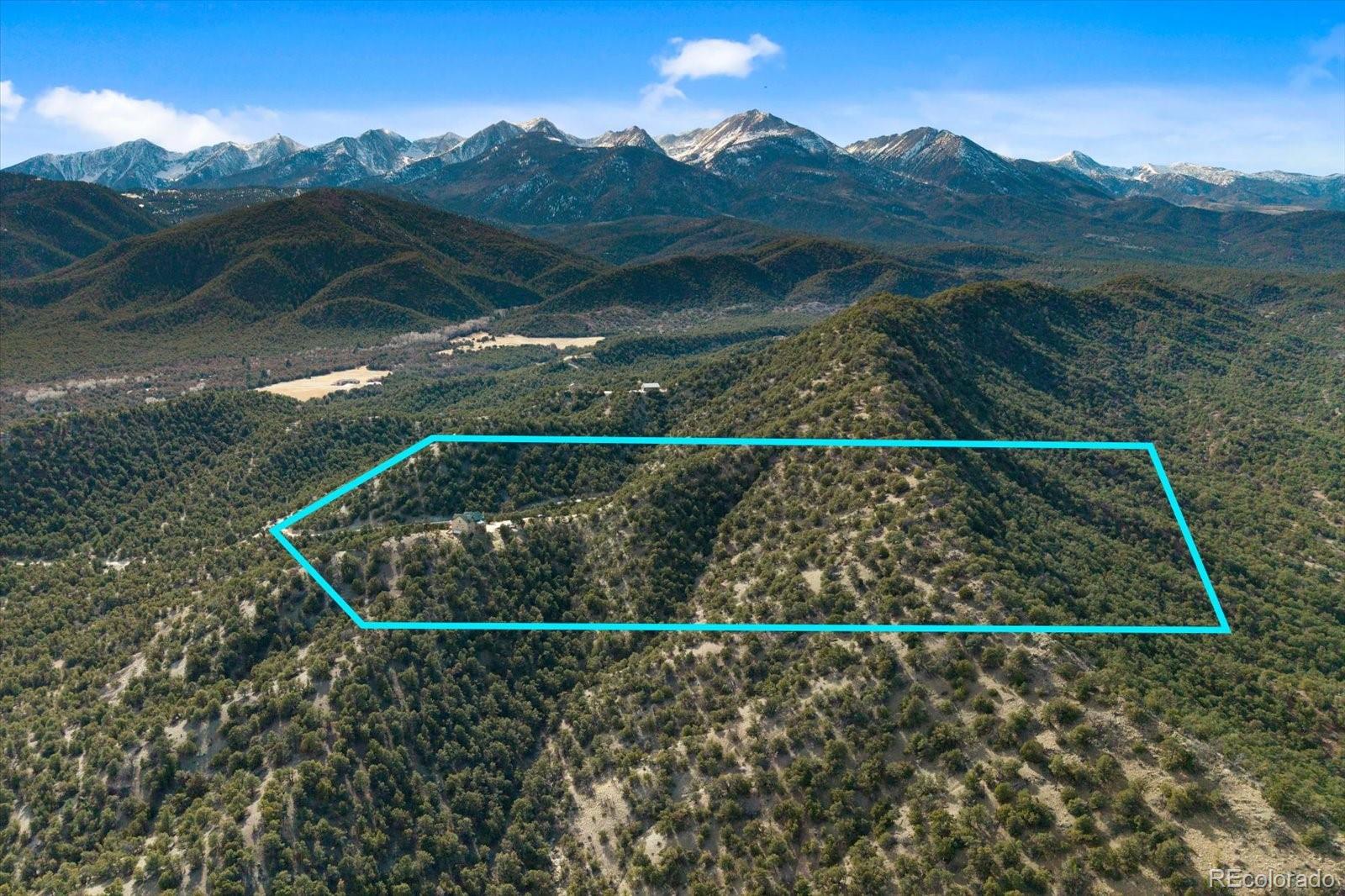 402 Trailridge Road Coaldale, CO 81222 - Photo 42 of 50 a view of a yard