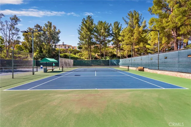 a view of a tennis court