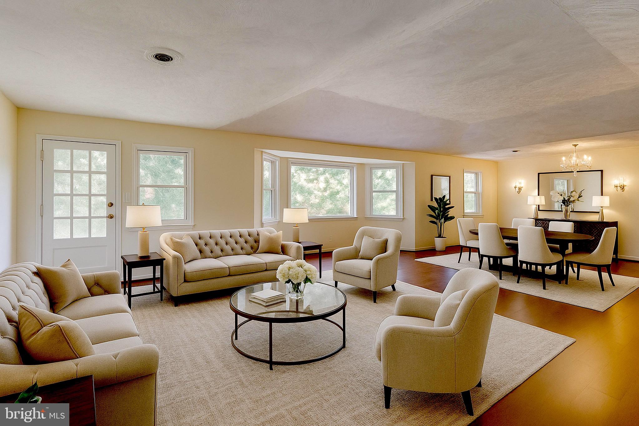 402 Ivy Church Road Lutherville-Timonium, MD 21093 - Photo 53 of 63 a living room with furniture and a large window