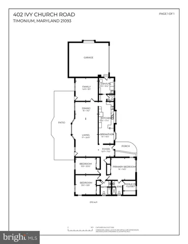 $785,000 | 402 Ivy Church Road, Lutherville-Timonium, MD 21093