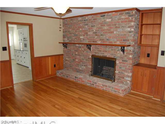 691 Chester Road Winston-Salem, NC 27104 - Photo 6 of 16 Den/Family/Great Room. Den with fireplace.
