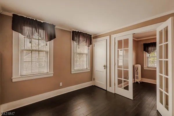 a view of livingroom with furniture and wooden floor