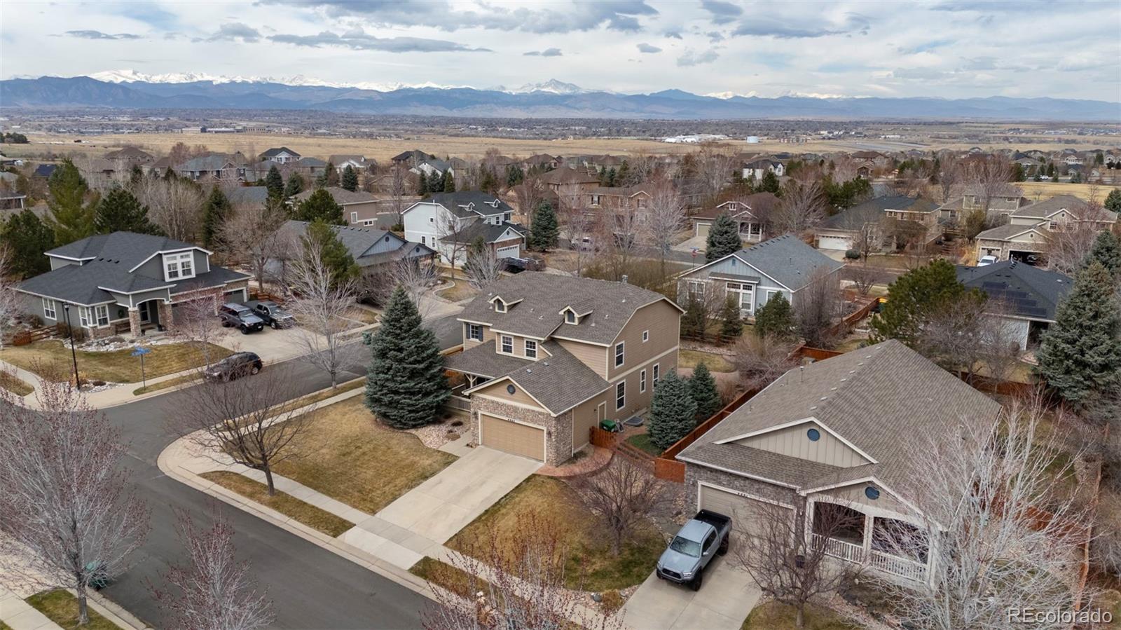 4463 Eagle River Run Broomfield, CO 80023 - Photo 36 of 44 an aerial view of multiple house