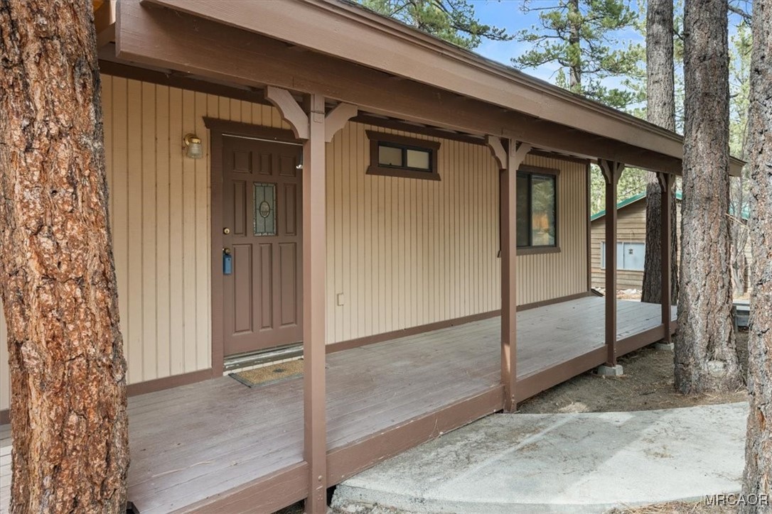 148 Crystal Lake Road Big Bear Lake, CA 92315 - Photo 4 of 29 a view of front door