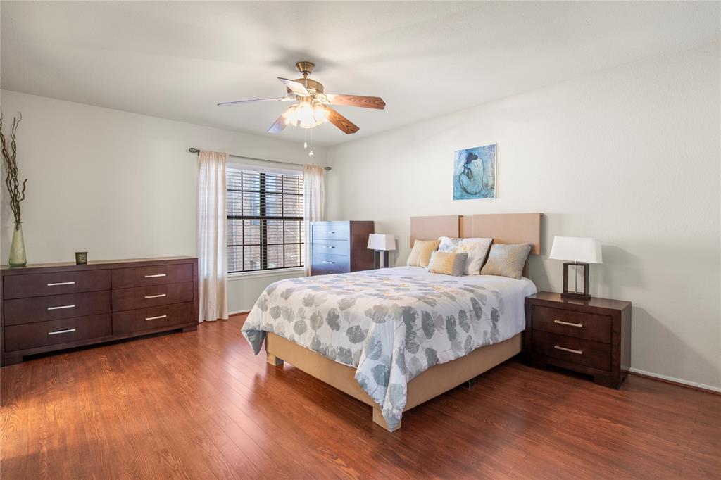 18914 Ravenglen Court Dallas, TX 75287 - Photo 16 of 33 Beautiful floors and en-suite bathroom at the Primary Bedroom