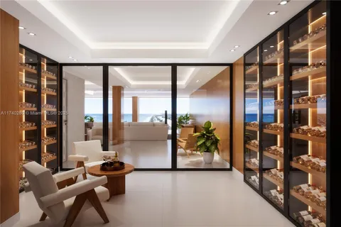 a room with lots of table and chairs