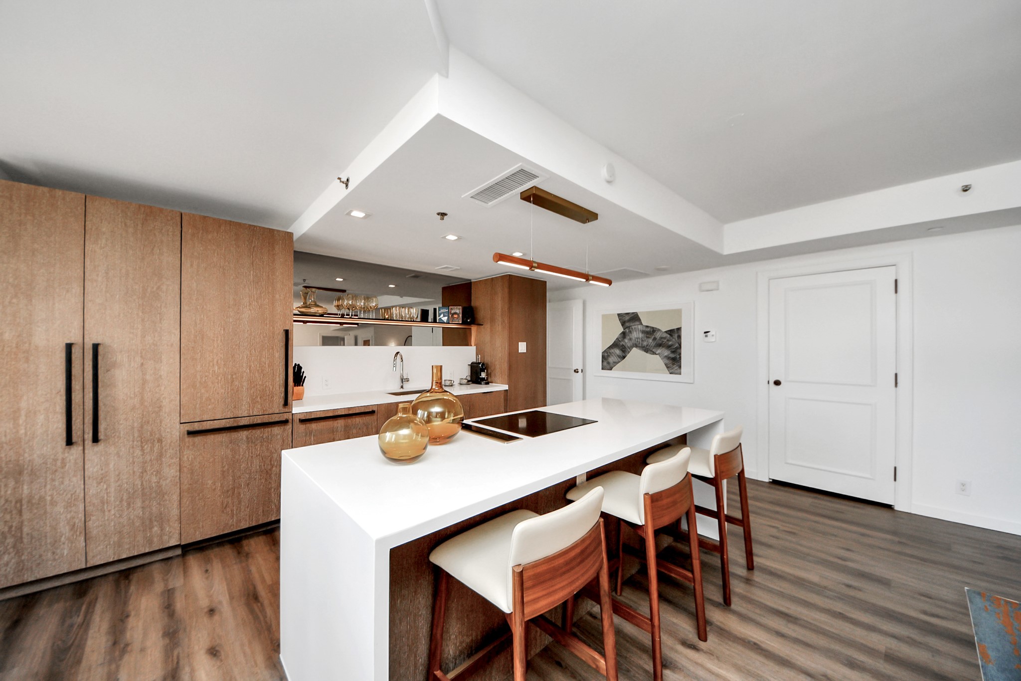 1300 Lamar Street, Unit S3 Houston, TX 77010 - Photo 4 of 50 a view of a dining room with furniture and wooden floor