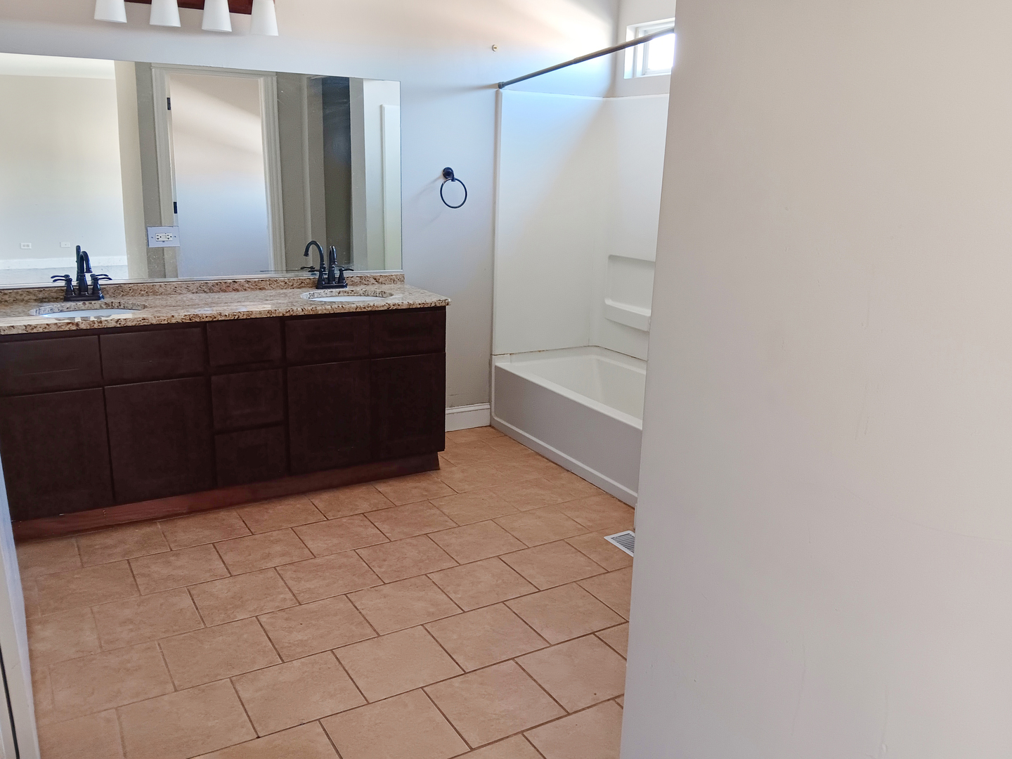 6424 Pasture Side Trail Matteson, IL 60443 - Photo 9 of 9 a bathroom with a sink and a mirror