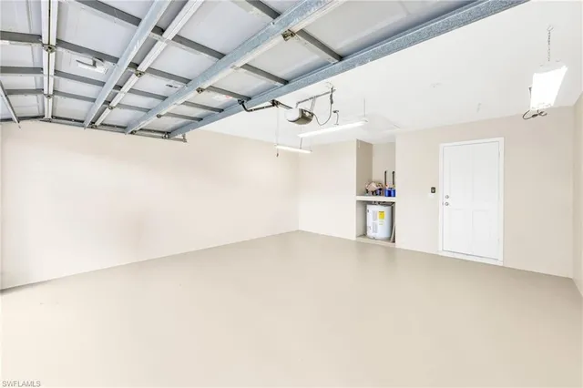 a view of empty room