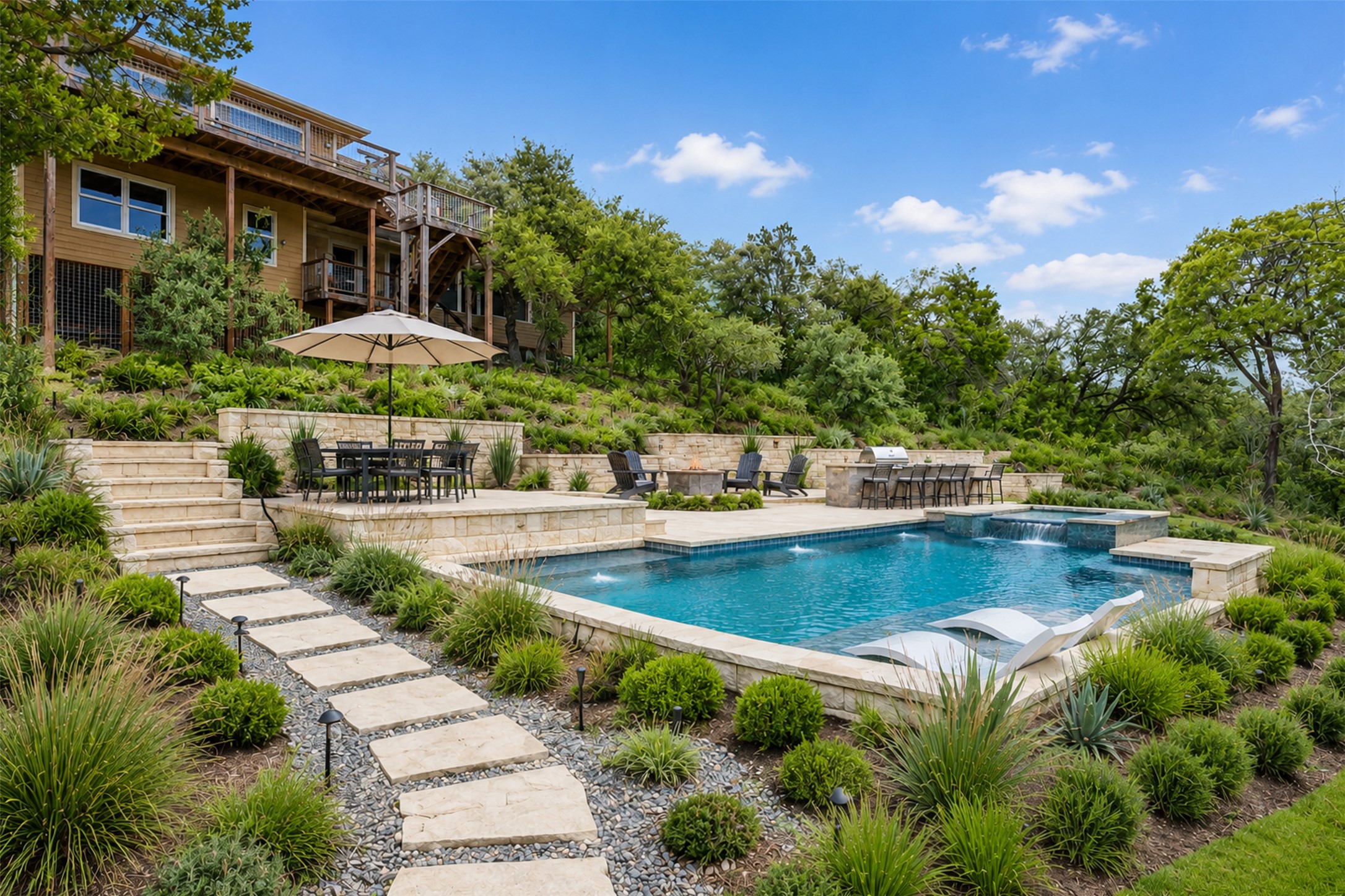 1504 Twilight Ridge Drive Austin, TX 78746 - Photo 29 of 30 Plenty of room for anything like this! There is not currently a pool here.