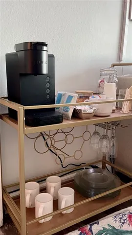 a view of room with a fireplace