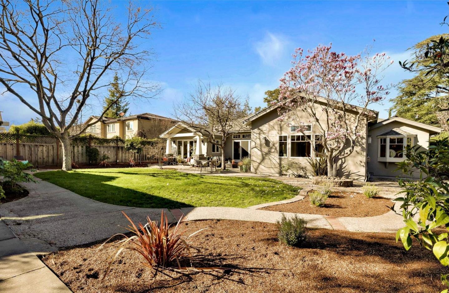 718 Covington Road Los Altos, CA 94024 - Photo 45 of 49 a view of a house with a yard
