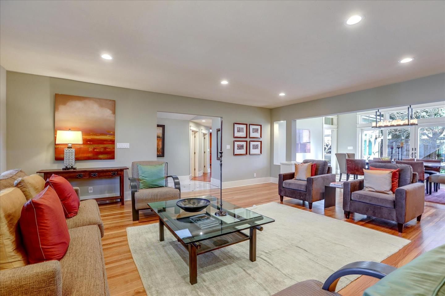 718 Covington Road Los Altos, CA 94024 - Photo 8 of 49 a living room with furniture a rug and a window