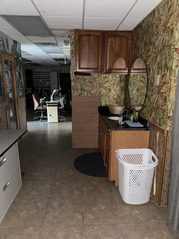 a room with musical instruments