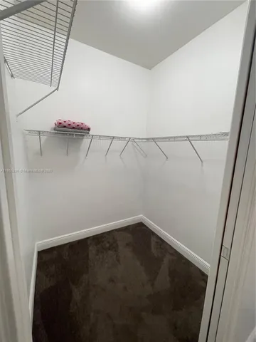 a view of storage and utility room with racks on the wall