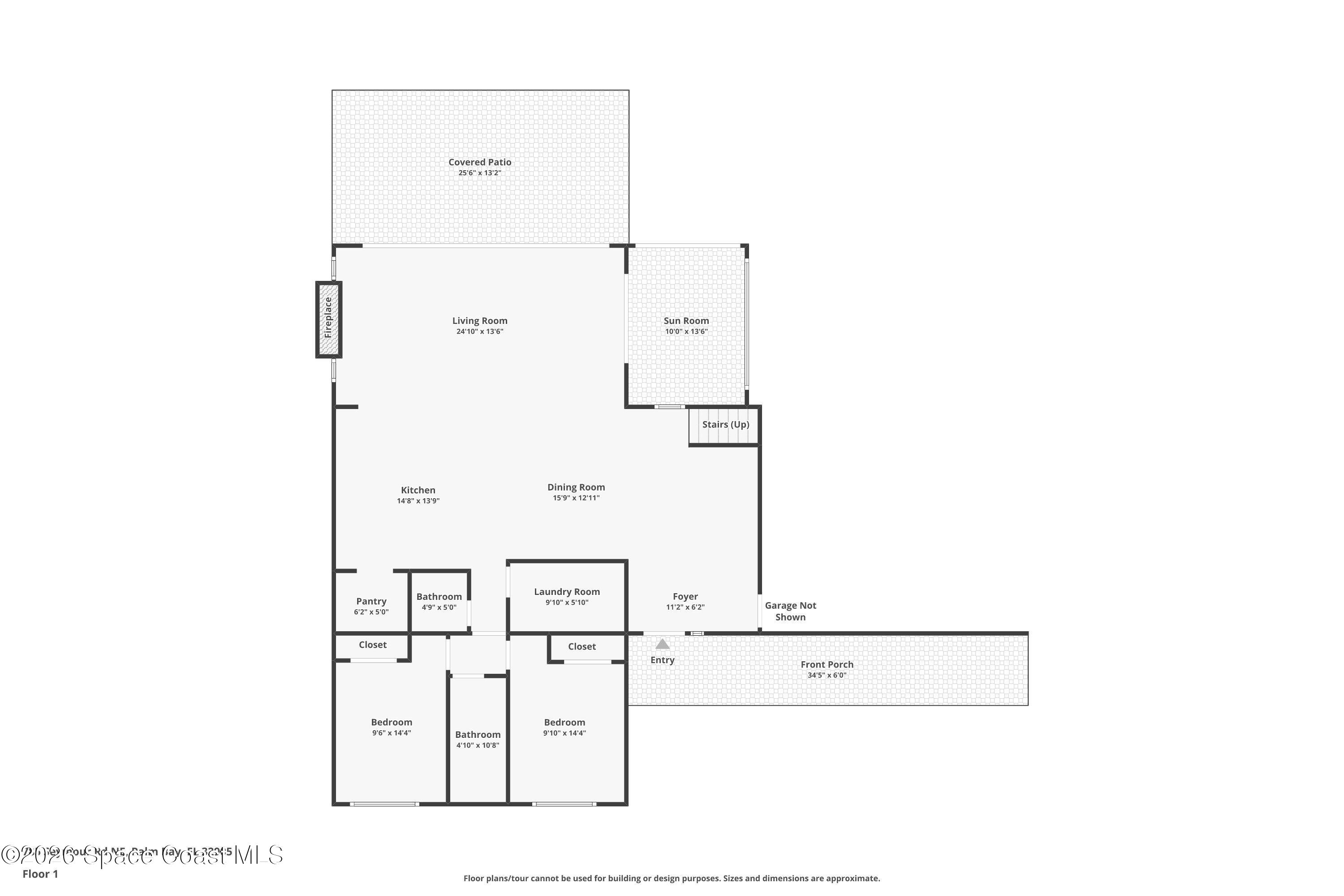785 Seymour Road Northeast Palm Bay, FL 32905 - Photo 3 of 67 a picture of a floor plan